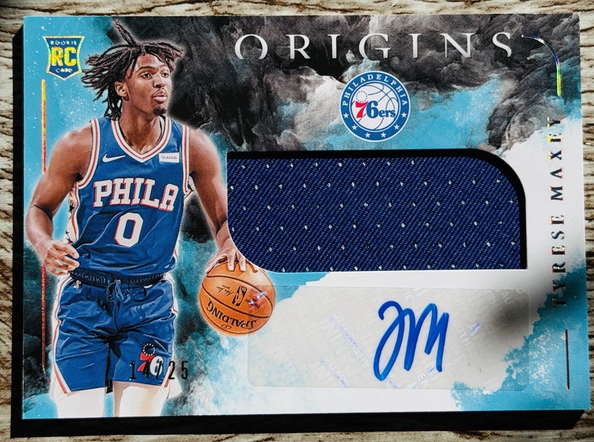 2020-21 Panini Origins - Tyrese Maxey #RJA-MAX for sale | eBay