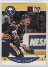1990-91 Pro Set Grant Ledyard (Sabres Normal) #24 i3a