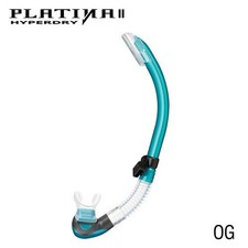 Tusa Platina Hyperdry II Snorkel - Ocean Green SP-170-OG