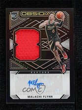 2020-21 Panini Obsidian Rookie Jersey Auto 60/99 Malachi Flynn #230 Auto 0d44