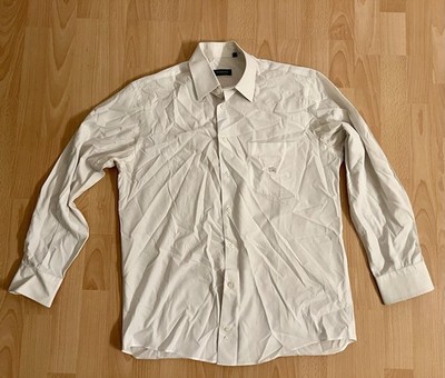 BURBERRY Hemd, Herren, Weiß, Langarm, Größe 15 1/2 (M) - Wie neu