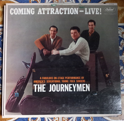 The Journeymen Coming Attraction - Live! Capitol Records    T-1770, Capitol Rec