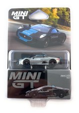 chase! MINI GT 1:64 Jaguar C-X75 Black Diecast Model Car MGT01070