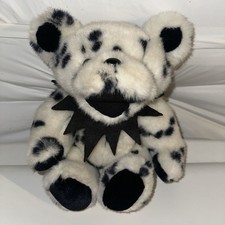 Grateful Dead Steven Smith Bear Dalmatian Black And White