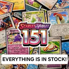 151 Pokemon Singles | Reverse Holographic Pick your card!