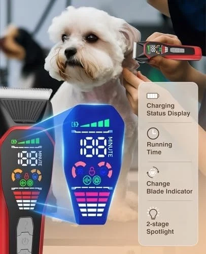 WAHL Professional PET CLIPPERS Dog Grooming Kit Heavy Duty Trimmer Thick Hair US
Opens in a new wind