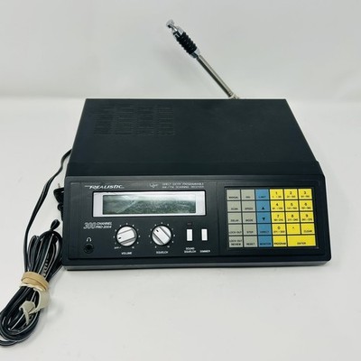 Realistic Pro-2004 Programmable AM/FM 300-Channel Scanner Receiver 20-119 Tested