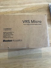 Boston Acoustics - VRS Micro Speakers - boxed, never used (2/2)