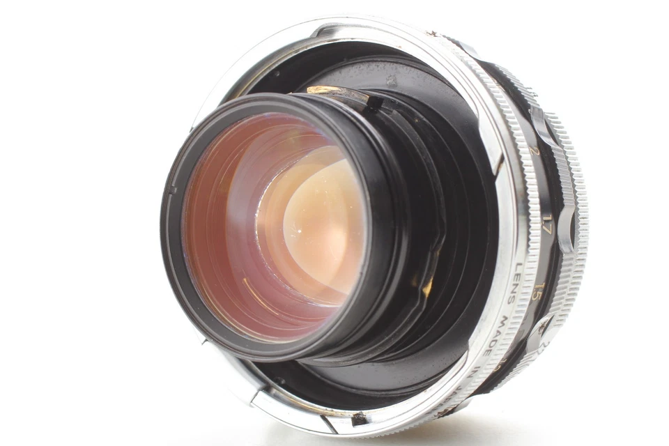 [Exc+4] Nikon W-Nikkor 3,5 cm 35 mm f/1,8 lente gran angular para montaje S... - Imagen 4 de 4