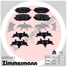 Satz Bremsbeläge Bremsklötze vorne für Mazda MX-5 4 ND RF 23935052