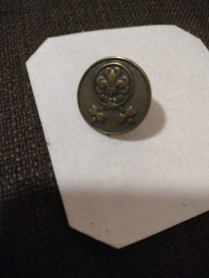 distintivo bottone da cintura campo scuola boy scout fiocchi - Immagine 2 di 3