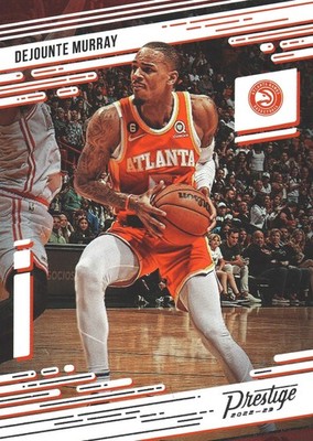 2022 Panini Chronicles Prestige Dejounte Murray #53 Hawks