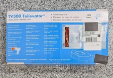 Hart Mobility TV300 Toilevator Toilet Base Riser White 3.5" H 500 lbs. Capacity