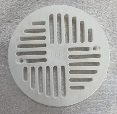 Purus Grating Art Deco 130mm / 13cm Floor Drain Gate PVC Cover