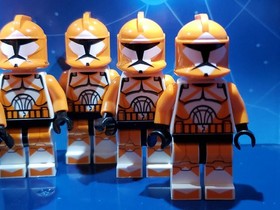 Lego Star Wars Clone Trooper Minifigure Lot of 5 Bomb Squad Phase 1 Army Builder