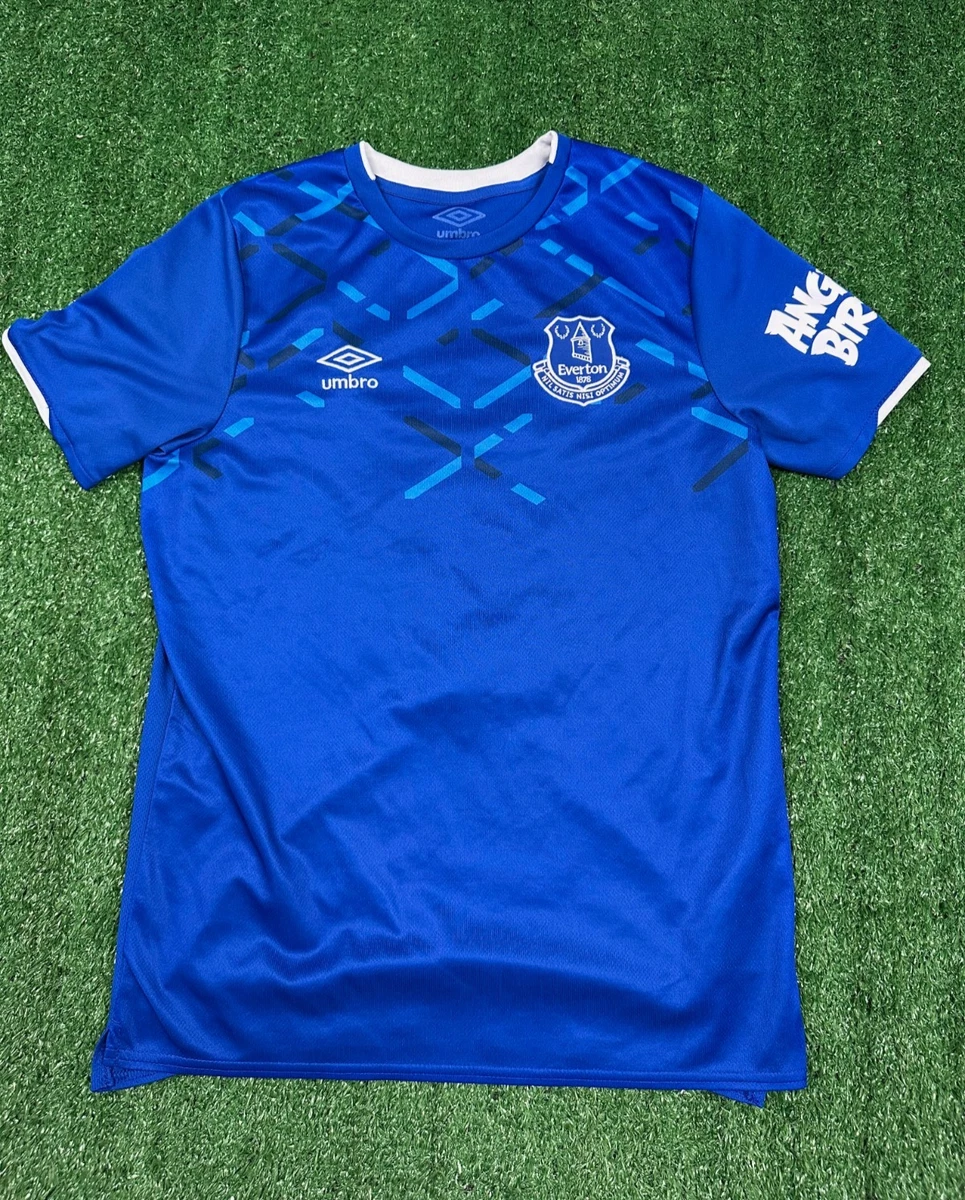 Maillot De Foot Umbro Everton FC – Enfant, Domicile Bleu, Taille UK XLB (12-13 Ans), Neuf