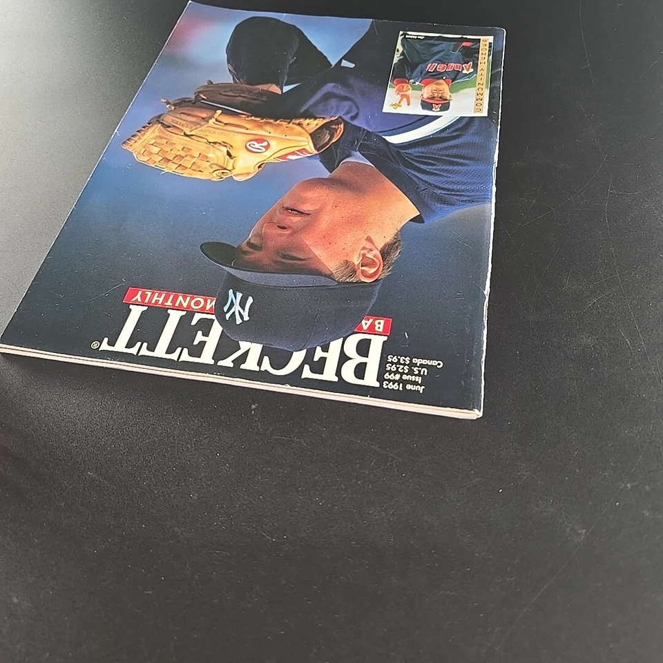 Guía de precios Beckett Monthly Jim Abbott / Bo Jackson Jun 1993 # 99 Foto 4 de 4