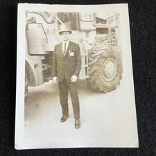 Vintage Photo caterpillar truck the Silliman company Bridgeport CT 1960s