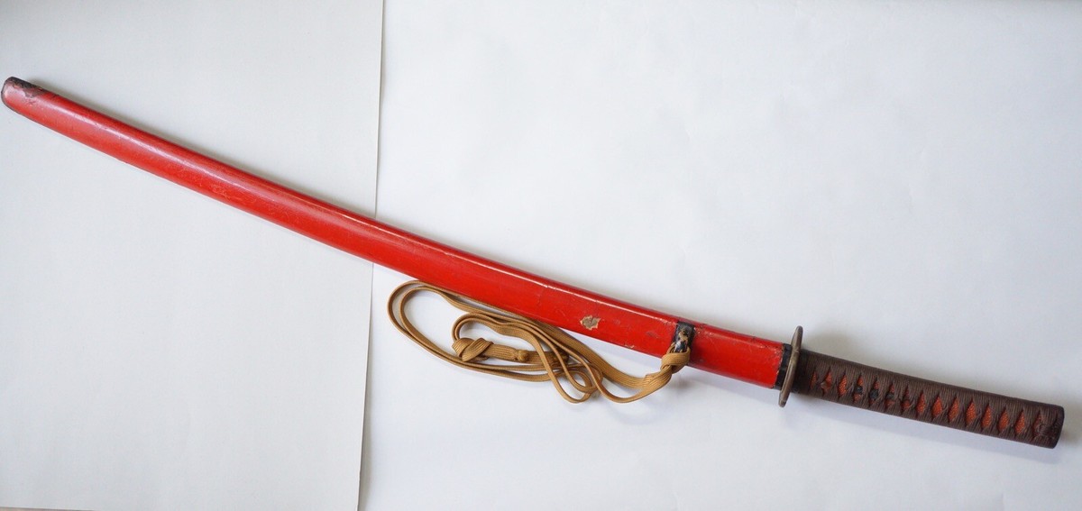 Rippepr Blades \"Katana Blade\" レッド 30インチ Samurai Sword | Handmade Japanese Samurai Sword 1060 Carbon