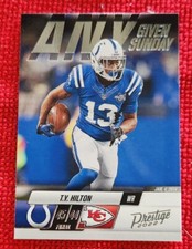 2022 Panini Prestige - Any Given Sunday #19 T.Y. Hilton - Indianapolis Colts