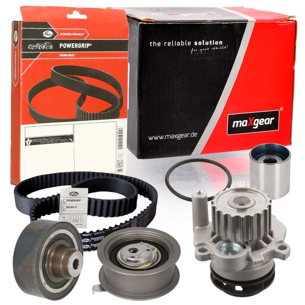 Gates GAT5559XS Zahnriemen + Rollen Satz Wapu FüR Seat Leon Skoda Octavia VW-image