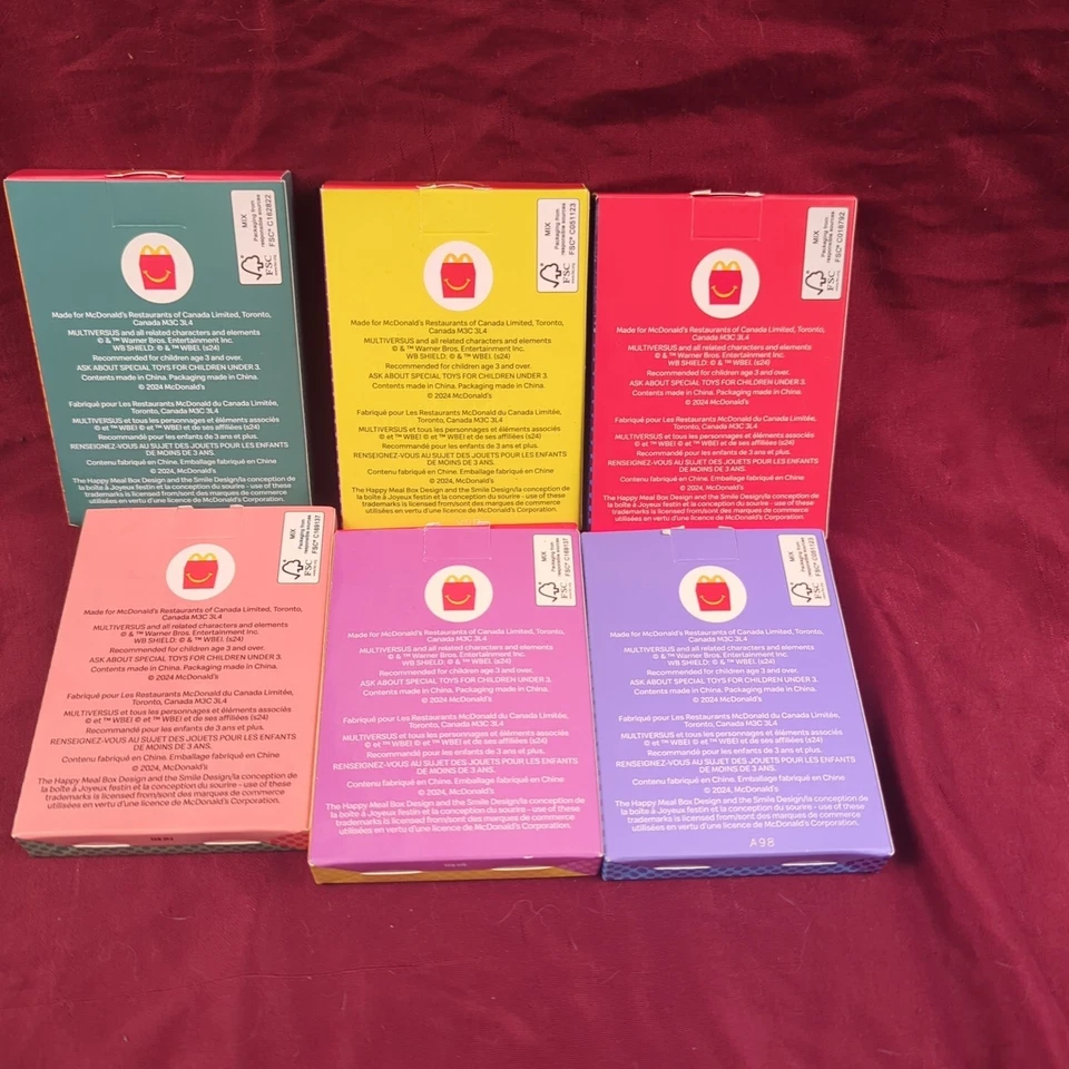 Juguetes Happy Meal McDonald's Multiversus 2024 - Juego completo de 6 - Nuevos precintados Foto 4 de 4