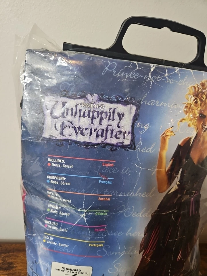Disfraz de Rubíes Adultos Infelices Everafter Ghouldilocks Para Mujer Holloween Foto 3 de 4