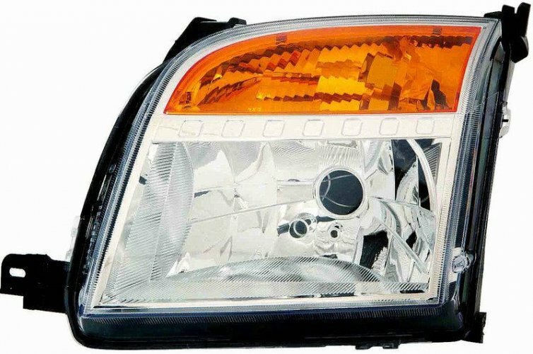 Phare avant gauche Ford Fusion 2006-2012 pour rouler en sécurité lors de vos trajets quotidiens