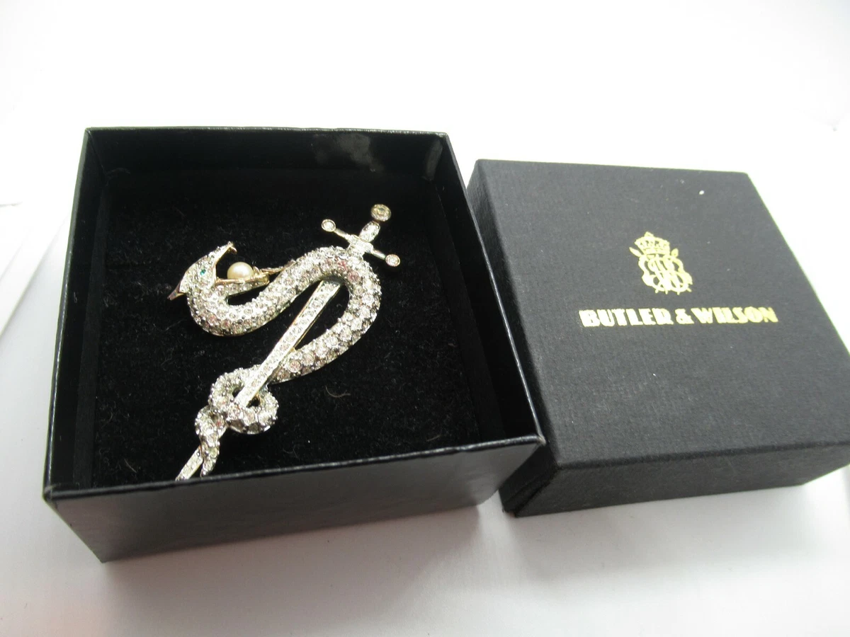 Butler and wilson brooches on ebay sale