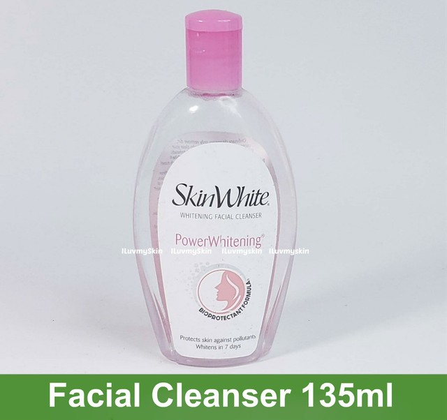 skin white facial cleanser