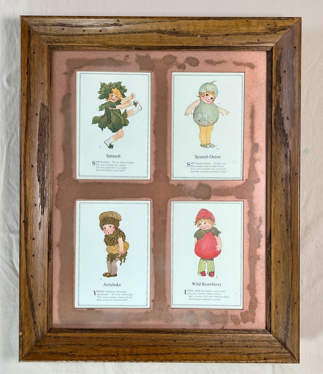 ANCIEN PETIT TABLEAU miniature, décor paysage EUR 39,99