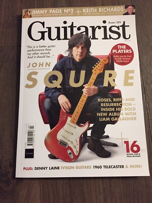 Guitarist Magazine, March 2024 The Stone Roses John Squire, Keith Richards