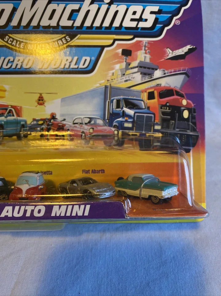 Micro Machines, Hasbro, 1999, Micro Cars, conjunto de errores raros, sellado, buen estado Foto 4 de 4