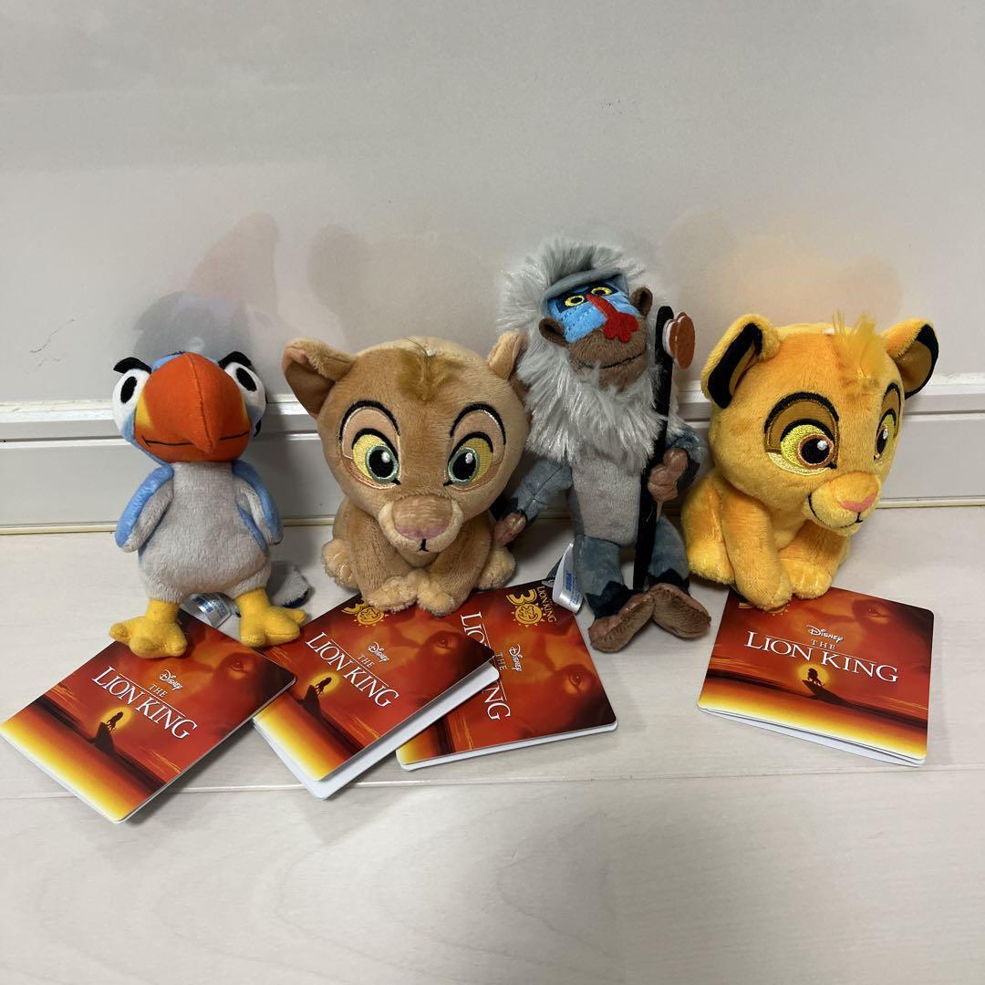 Lion King Simba Nala Rafiki Zazu Plush doll Mascot Set of 4 | eBay