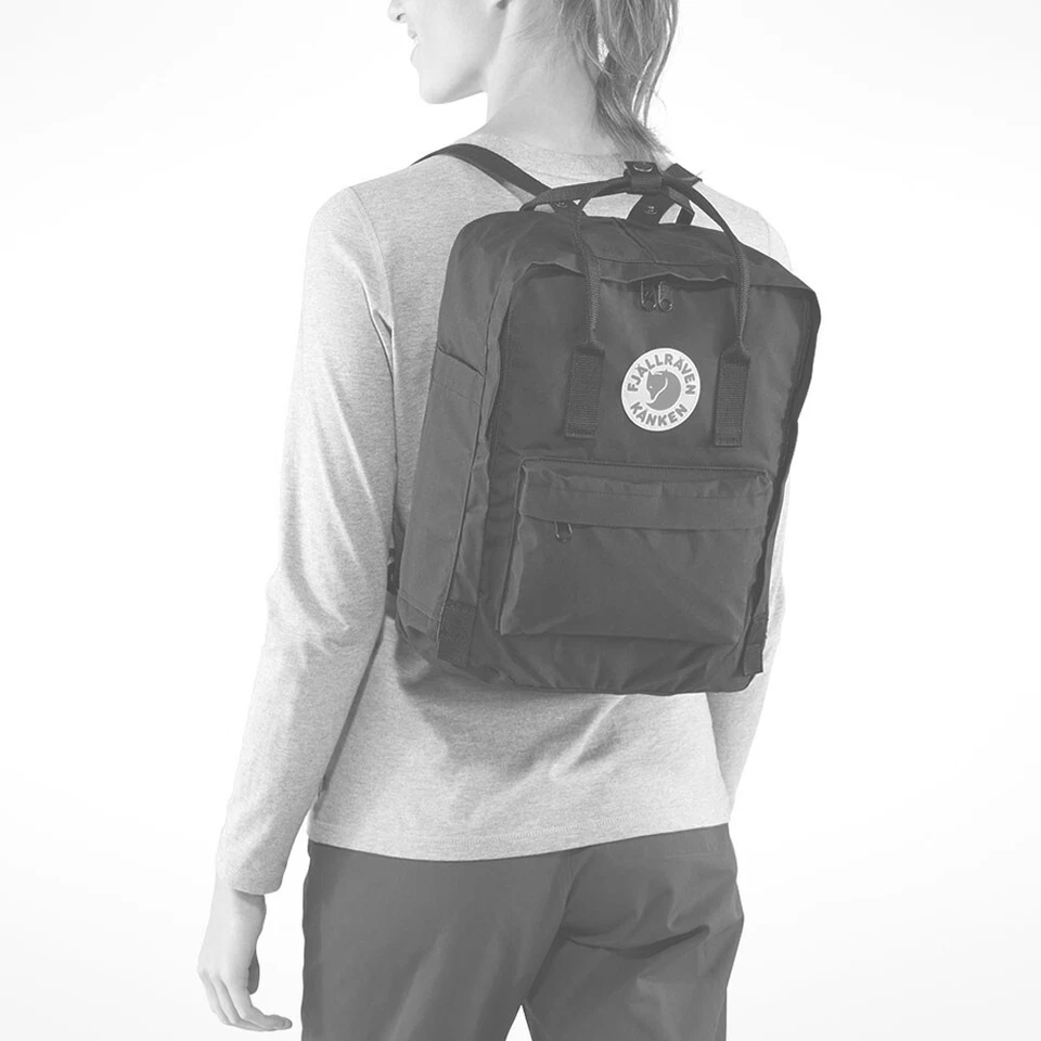 Fjällräven Kanken Kånken Mochila Para Laptop Bolsa De Ocio Zorro Amarillo NUEVO - Imagen 4 de 4