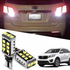 2x 6000k White 921 W16w Led Backup Reverse Light Bulbs For Kia Sorento 2007-2020 2x 6000k White 921 W16w Led Backup Reverse Light Bulbs For Kia Sorento 2007-2020