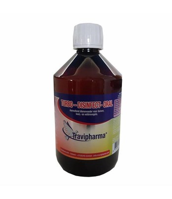 Turbo - Disinfect - Oral 500ml - Viruses - Bacteria - by Travipharma