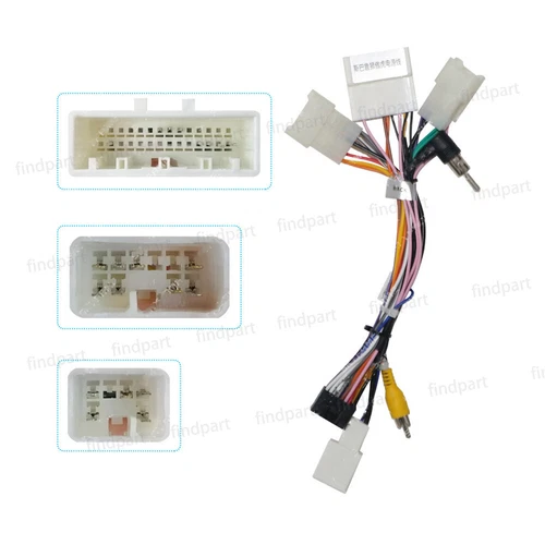 16pin Car Power Harness Cable Connector for Subaru Legacy Outback 2008~14 Wire