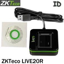ZKTeco Live20R USB Biometric Fingerprint Scanner Reader ID Sensor With USB Cable