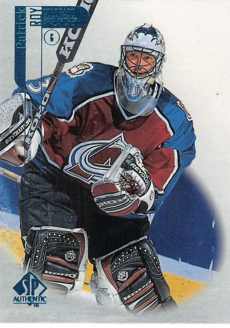 1998-99 SP Authentic Hockey Patrick Roy #21 NM/MT CONDITION COLORADO AVALANCHE