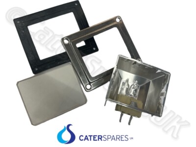 CONVOTHERM OFENLAMPENBAUGRUPPE 2618780 KOMPLETT MIT GLASABDECKUNG UND G9 40W LAMPE