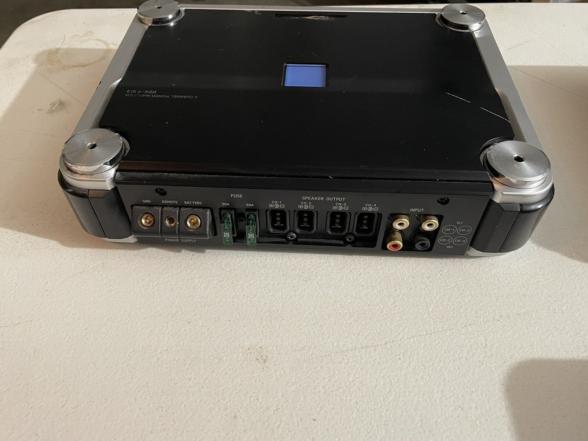 Alpine PDX-4.100 4-Channel Car Amp for sale online | eBay