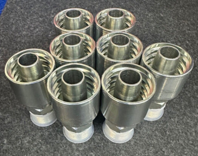 10143 12-12 PARKER AFTERMARKET HYDRAULIC HOSE FITTINGS 3/4'' MP 8PK
