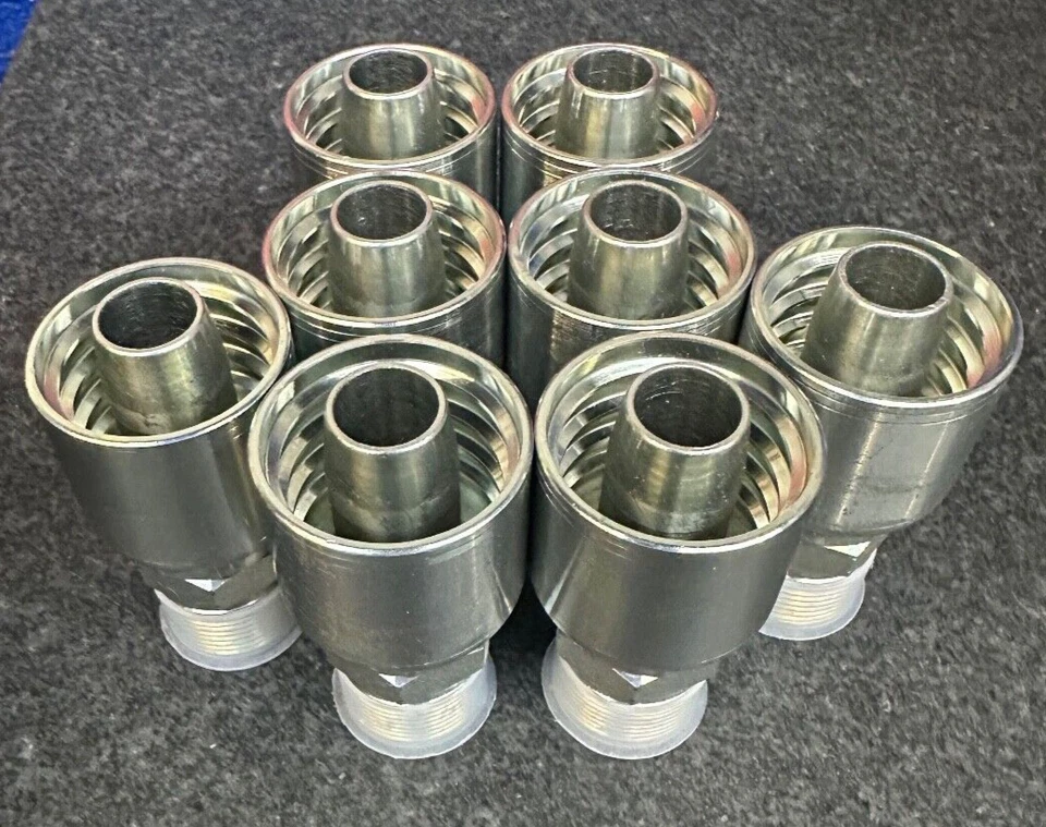 GUY 10143 12-12 PARKER AFTERMARKET HYDRAULIC HOSE FITTINGS 3/4" MP 8PK