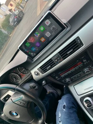 ECRAN Système multimédia Carplay et Android auto GPS BMW E90-E91-E92-E93+ caméra - Photo 1/4