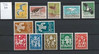 Niederlande Jahrgang 1961 Postfrisch nach NVPH Komplett jaargang
