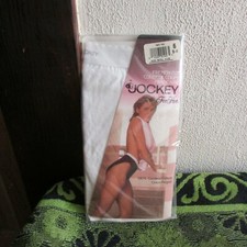 New. Vintage 1990/92 Women's Jockey French Cut, High Cut Cotton Briefs Size 6.