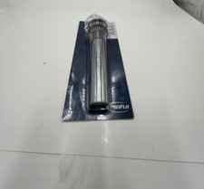 Proflo Lavatory Drain Overflow Protection 1-1/2" Drain Assembly Chrome Finish