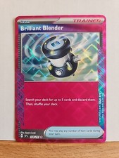 Brilliant Blender 164/191 Ace Spec Rare Trainer Pokemon Surging Sparks Sv8 Nm