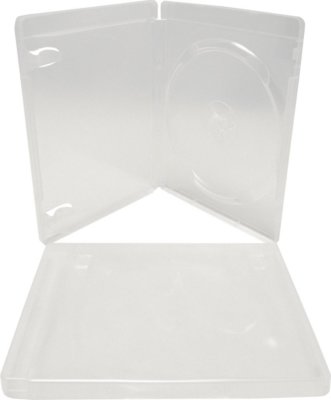 25) Clear Playstation 3 Replacement Boxes Cases PS3 Disc 14MM Game